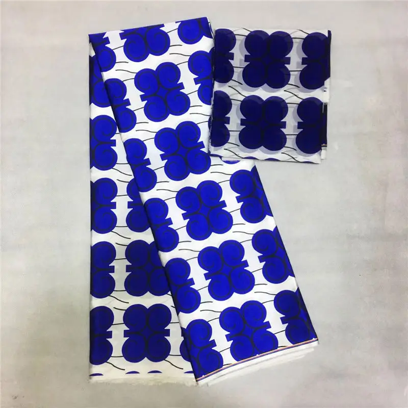 

High quality digital printed wax design african satin fabric African wax pattern satin silk fabric for party dress LP30