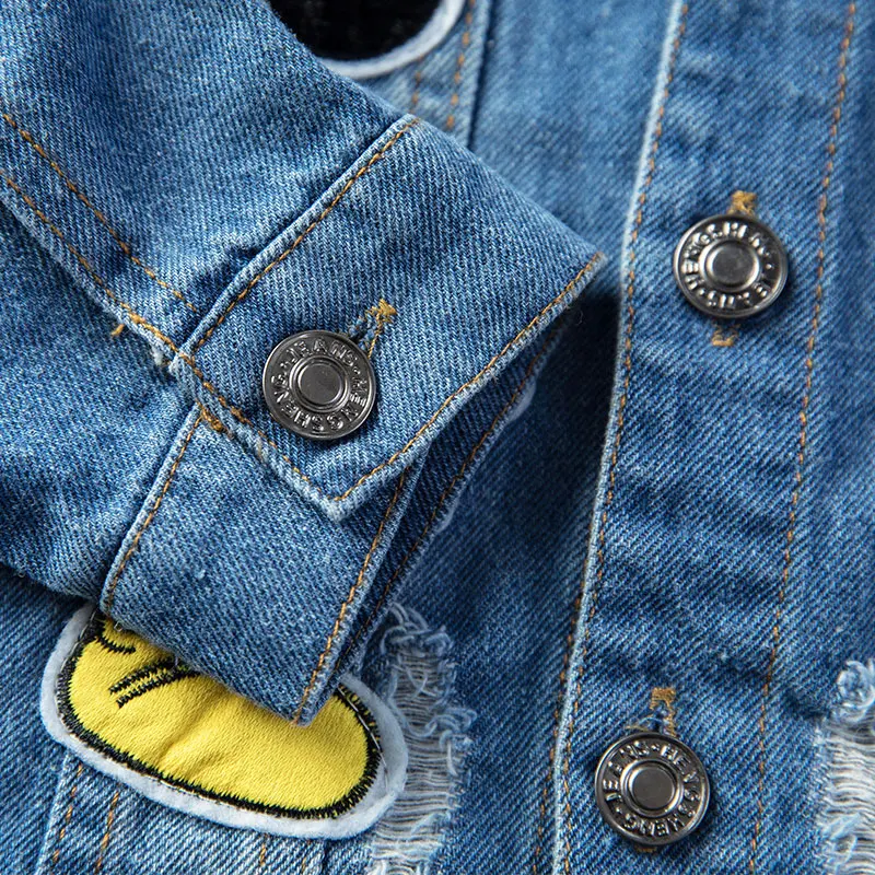 Best Children Mickey Denim Jackets Coat 2020 Hot Autumn Kids Fashion Printing Outerwear For Baby Boys Gi