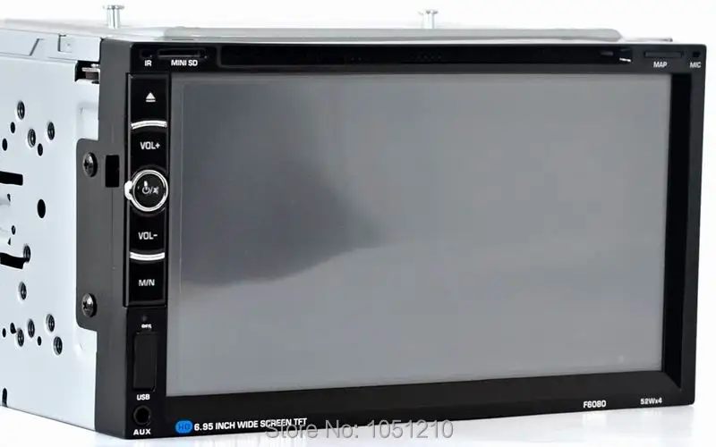 Ouchuangbo Car Audio font b radio b font tape recorder DVD Player 6 95 inch 2