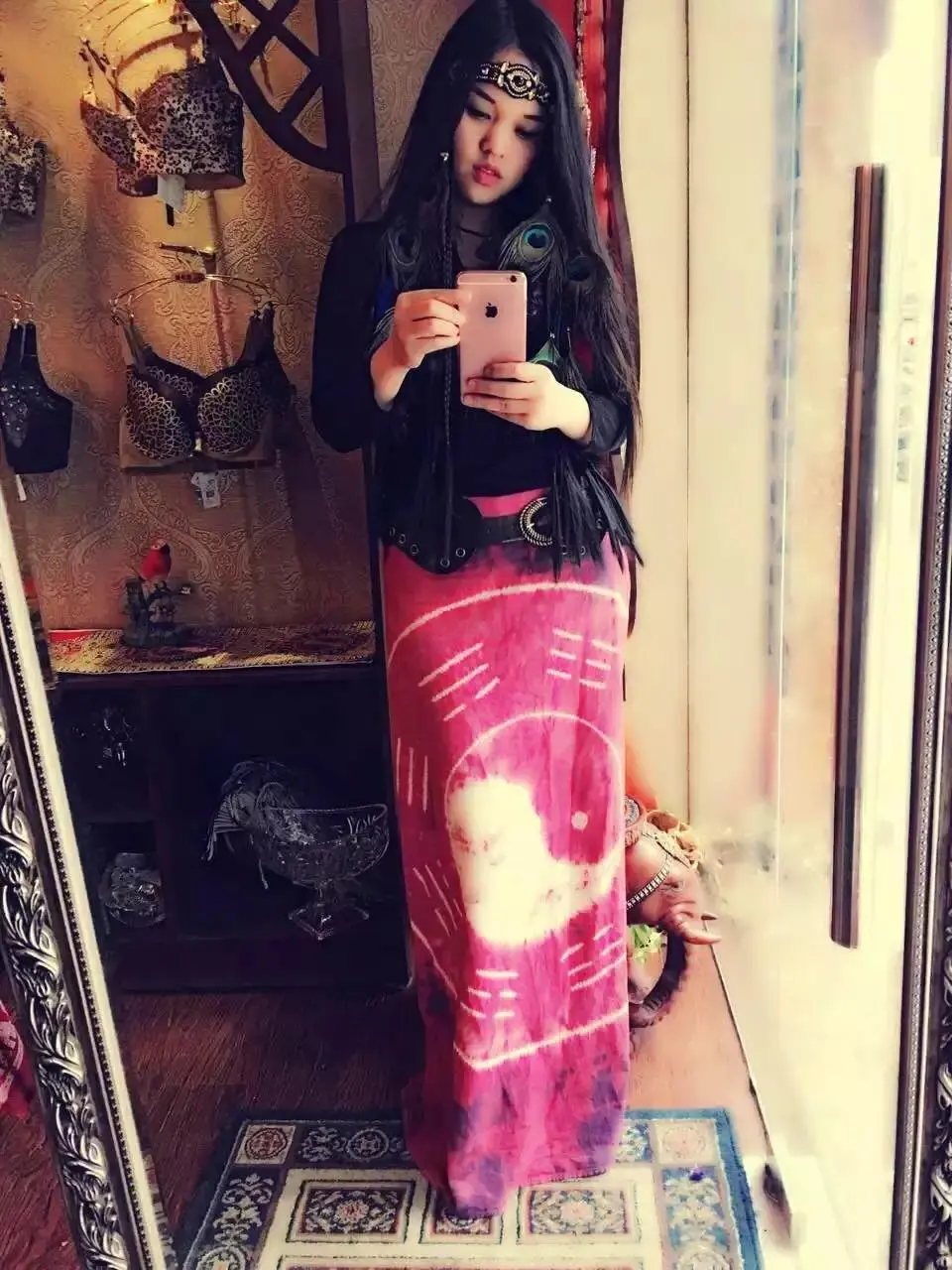 Оригинальные этнические плетеные волосы ручной работы в этническом стиле