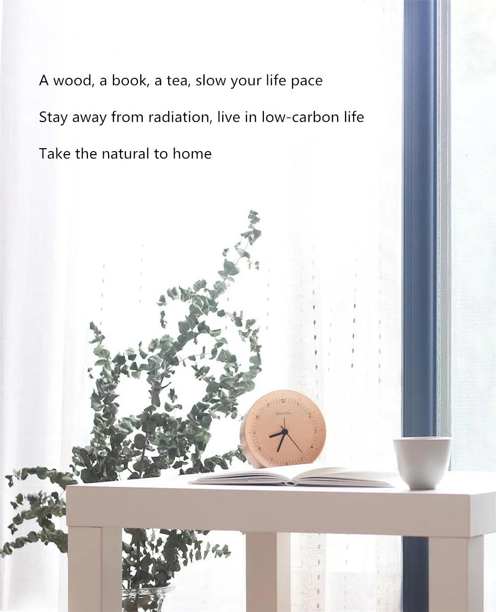 Xiaomi Mute Wooden Alarm Clock (8)
