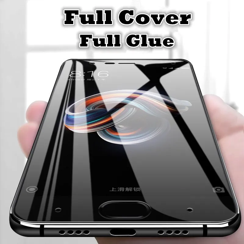 Litboy 5D Full Glue Screen Protector Tempered Glass For Xiaomi Note 3 Protective Film Mi 3 Explosion Proof huismerk kopen in de aanbieding
