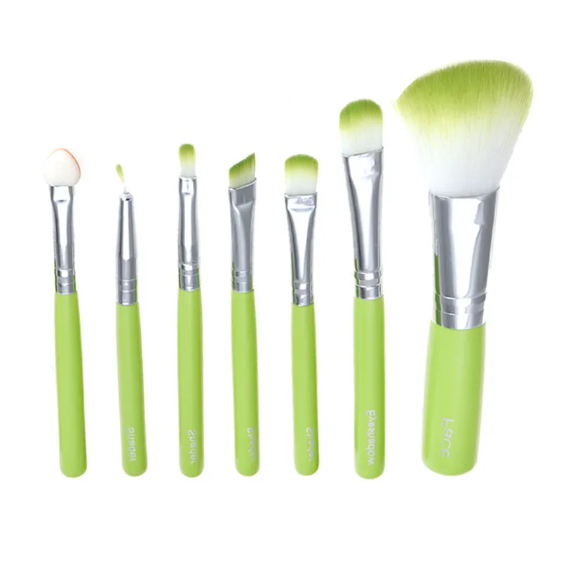 7Pcs Makeup Cosmetic Brush Foundation Powder Brush Tool Makeup Kit