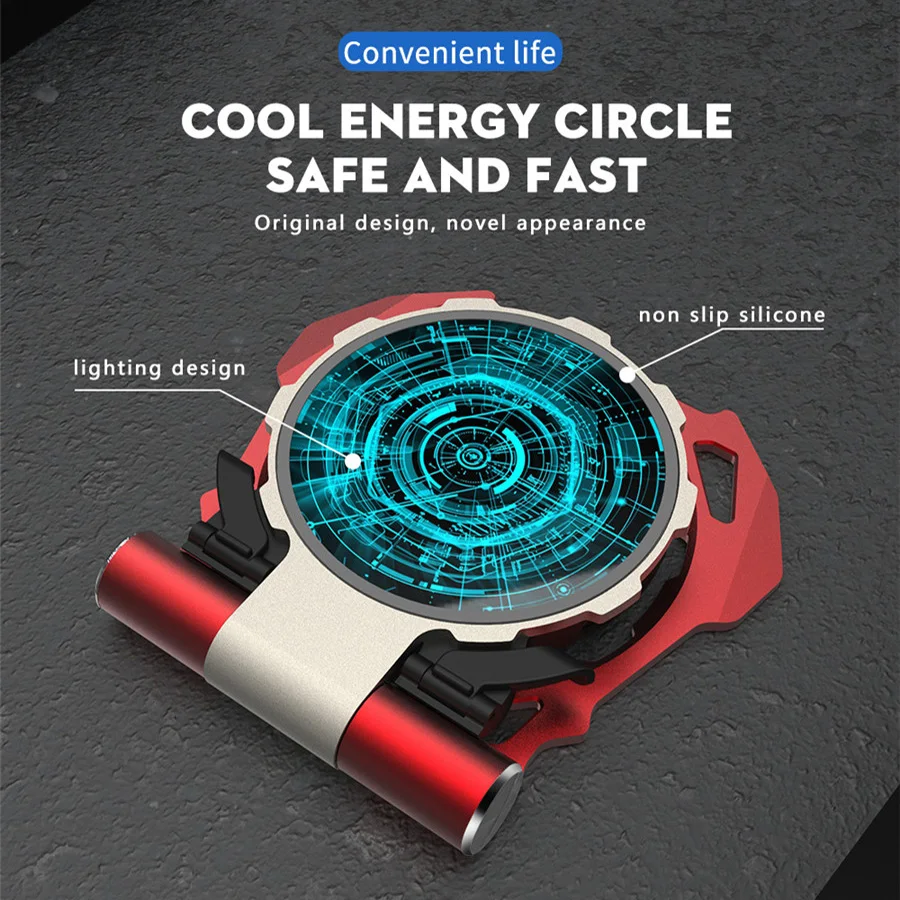 الرجل الحديدي معدنية تشى حامل شاحن لاسلكي هاتف سطح المكتب المتنقل شاحن آيفون X سامسونج S9 S8 10 واط لوحة شحن سريع