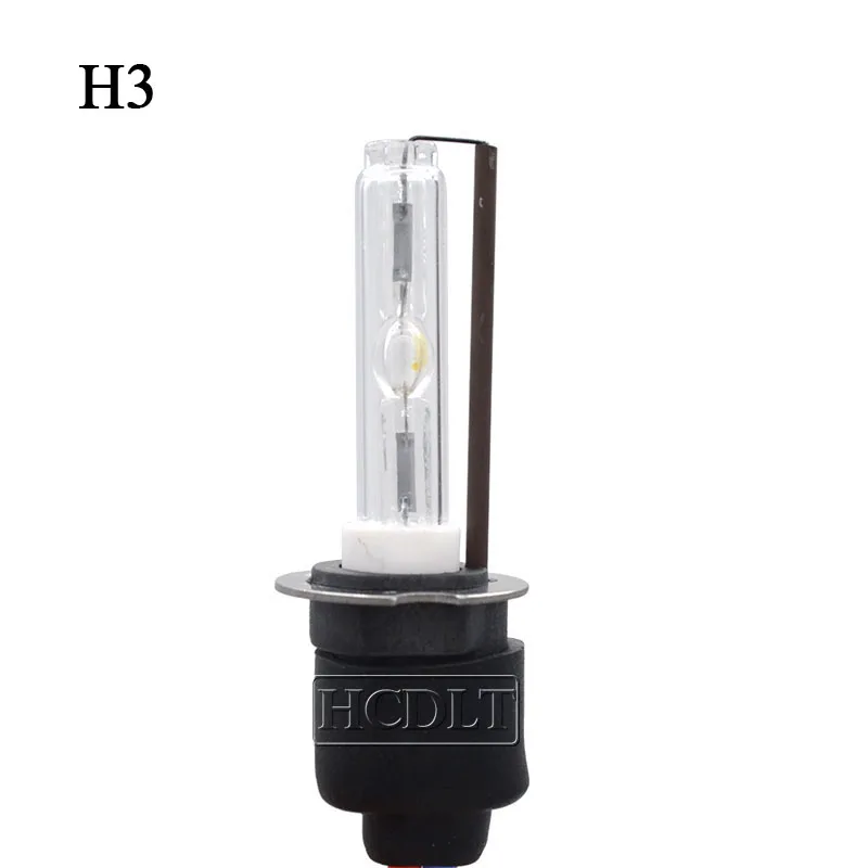 HCDLT AC 35W Xenon Cnlight Straight HID Bulb D2H H1 H3 H11 9005 9006 H7 Metal Base Cnlight 6000K 4300K 5000K Car Light HID Lamp (4)