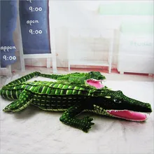 200 см(78,75 дюйма) супер большой размер настоящая жизнь крокодил Лежащая плюшевая подушка коврик плюшевая мягкая игрушка Мультяшные плюшевые игрушки Детский приз подарок