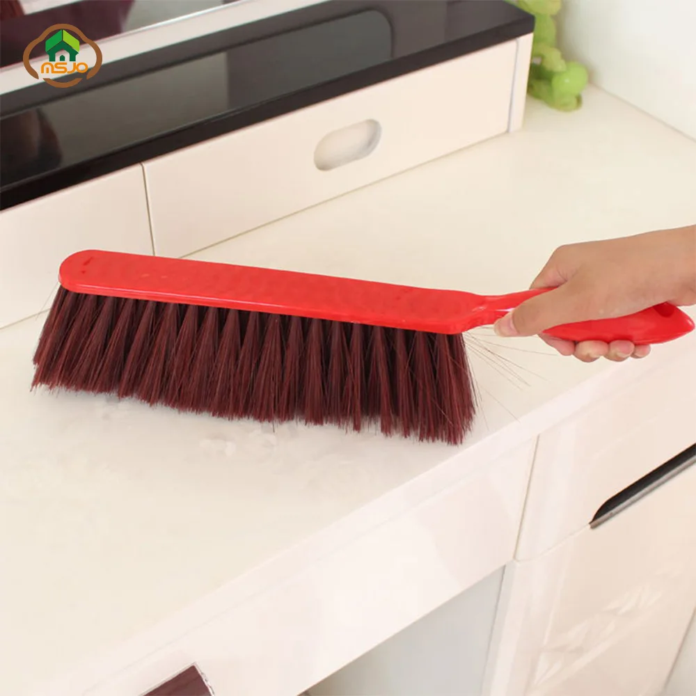 MSJO Dust Sweep Broom Remover Cleaning Brush For Bed Sofa Floor Multifunction Long Handle Clean Clothes Hair Whisk | Дом и сад