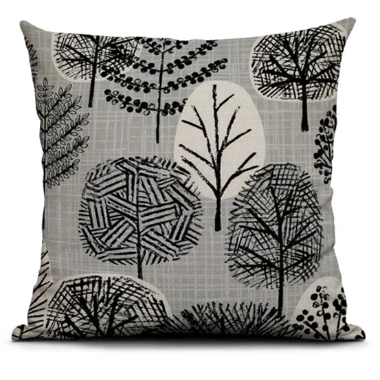 Геометрический абстрактный художественный стиль Подушка с принтом наволочка, домашний декор диван кофе автомобиль стул пледы наволочка Almofada Cojines - Цвет: A7