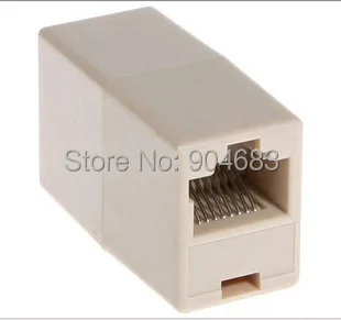 20PCS RJ45 to RJ45 Joiner Connector Adaptor CAT5 Network Ethernet Modular Jack Extension Socket Adapter