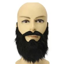 Хэллоуин платье черный Борода театральный реквизит cos Tricky Маскарад необычный пиратский карликовый эльф костюм поддельные бороды и усы