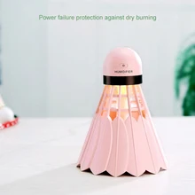 Creative badminton mini humidifier usb Various color humidifiers Suitable for automotive interior decoration