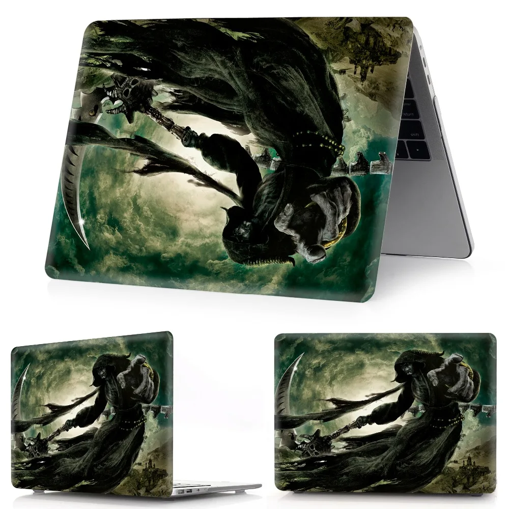 Чехол для ноутбука с принтом на Хэллоуин для MacBook Air retina Pro 11 12 13 15 для MacBook New Pro 13 15 с сенсорной панелью New Air 13
