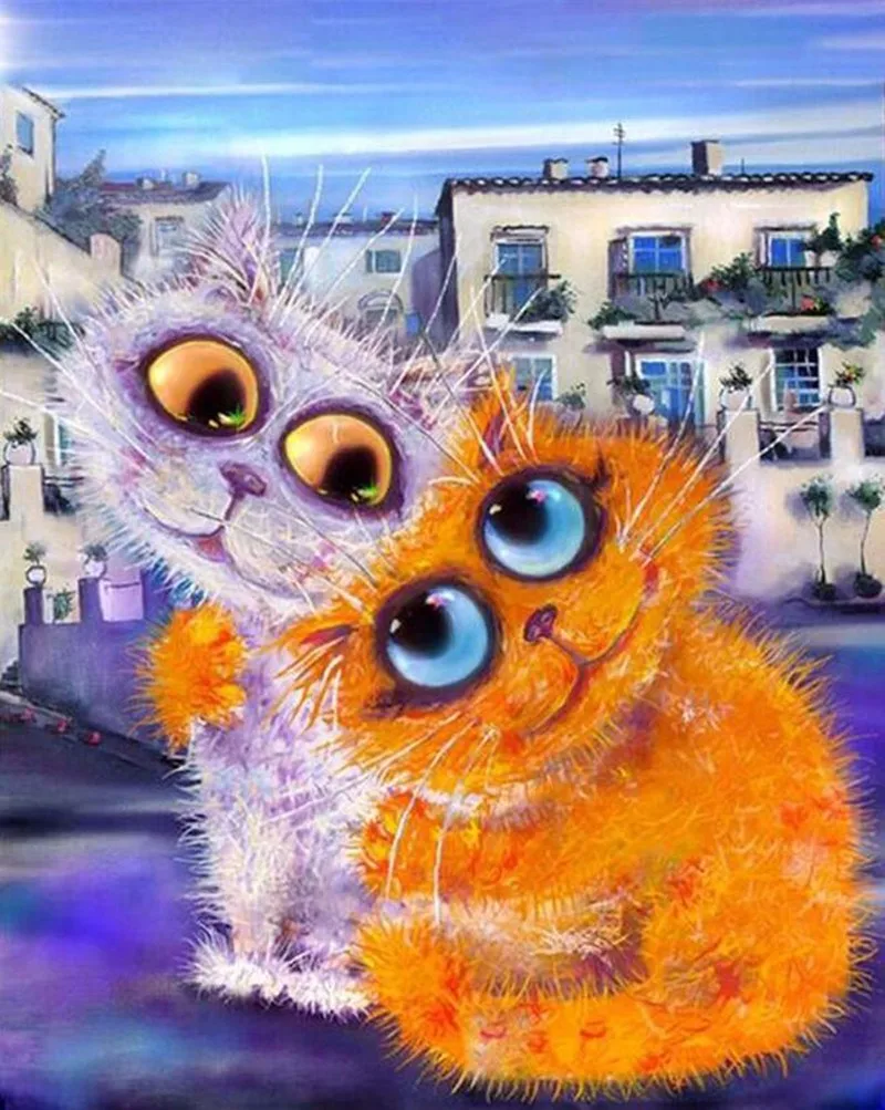 5D-Diy-Diamond-Painting-Animal-Crystal-Square-Full-Diamond-Painting-Cross-Stitch-Cartoon-Cats-Needlework-Animals