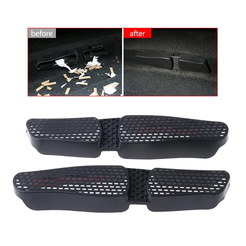 

New Hot 2 Pcs Auto Car Rear Seat Air Condition Vent Outlet Cover For VW Golf 7 MK7 Passat B8 High Quality