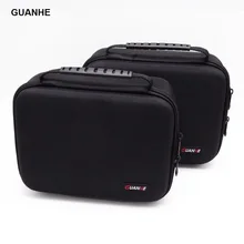 GUANHE 3 5 inch Large Cable Organizer Bag Carry Case can put 2 Pcs HDD USB