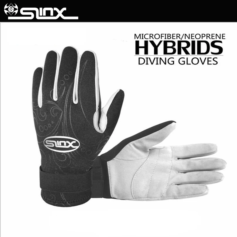 SLINX 2mm Neoprene Men Women Warm Scuba Diving Gloves Swimming Surfing