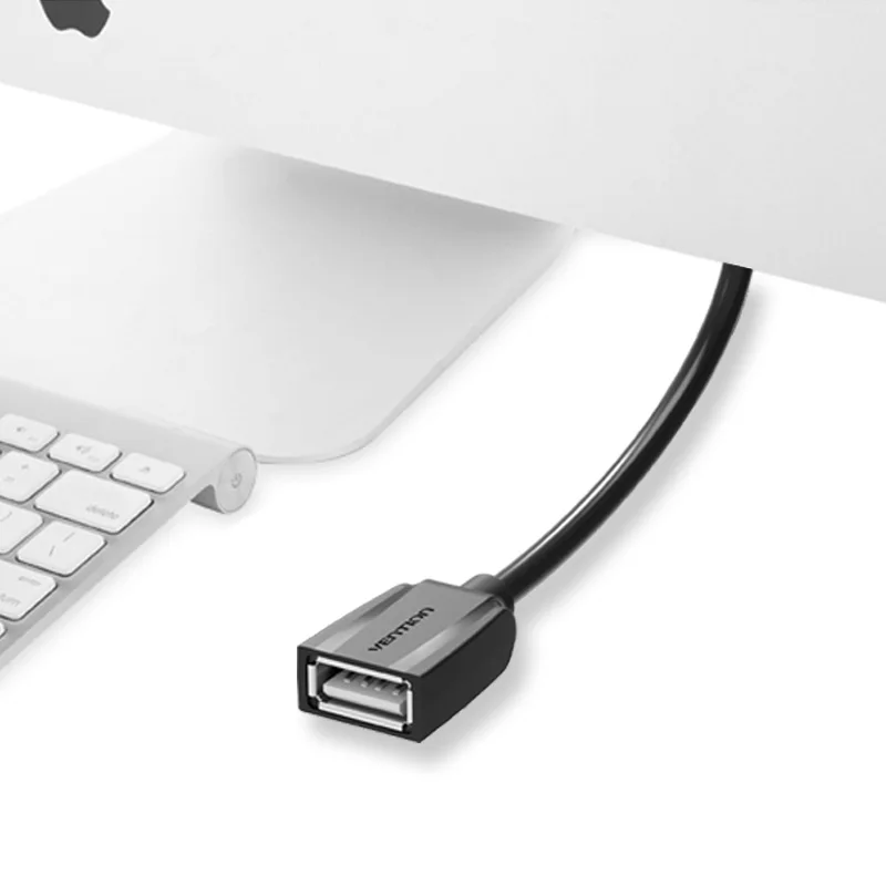 Vention USB2.0 кабель-удлинитель USB 2,0 кабель для мужчин и женщин USB синхронизация данных USB удлинитель зарядного устройства кабель для ПК ноутбука U диск мышь