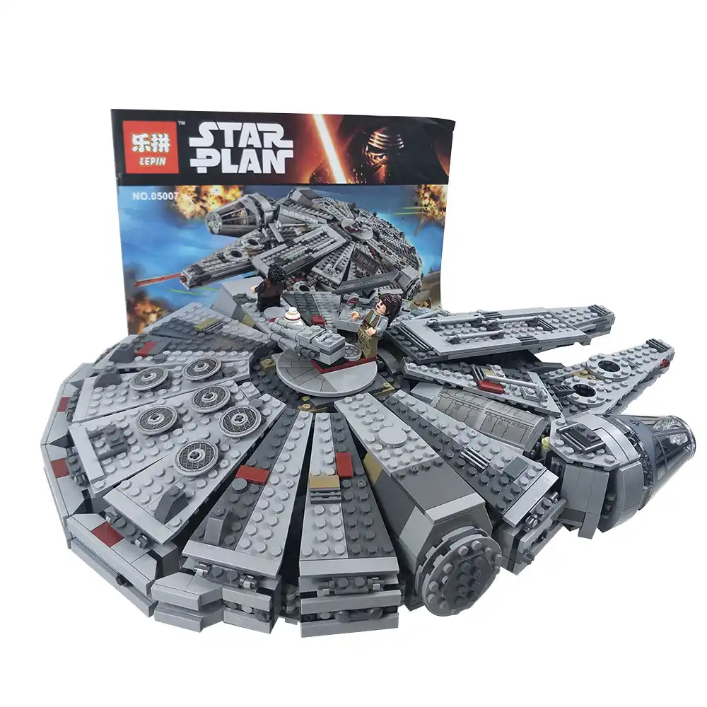 Force Awakens Lepin Ucs Falcon Han Solo Lego Star Wars 75192 Ucs