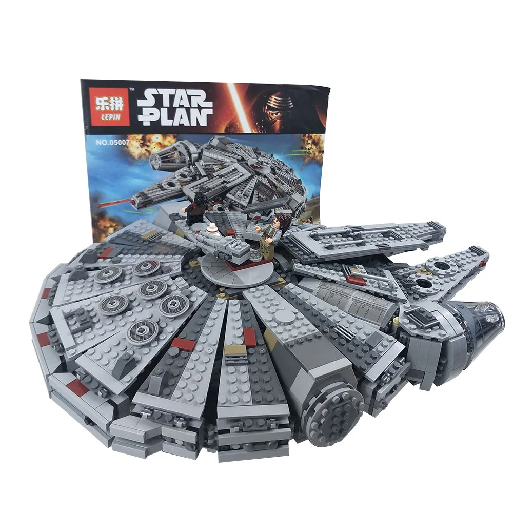 halcon milenario lego aliexpress