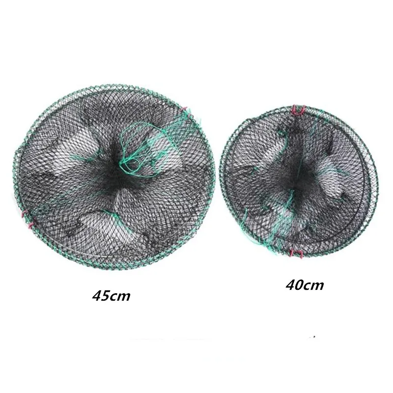 Strong Sea crabs cage turtle cage shrimp cage fish cage folding round cage pesca fishing net fishing net nylon fishing network