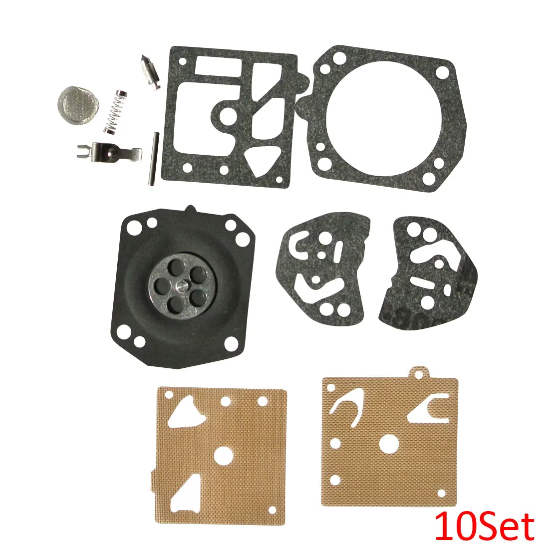 10Set CARB REBUILD KIT For HUSQVARNA 257 250R POULAN 2800 3300 WALBRO