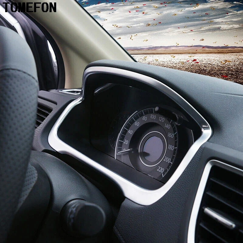 ABS Chrome Steering Wheel Cover Trim For Honda CRV CR-V 2012 2013 2014 2015 2016