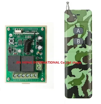 

DC12V 2CH RF Wireless Remote Control System teleswitch Camouflage colors transmitter r universal gate remote control