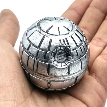

Star Wars Death Star Herb Tobacco Grinder Metal Plastic Smoking grinders Shredder Crusher 3 layers Diameter 50mm
