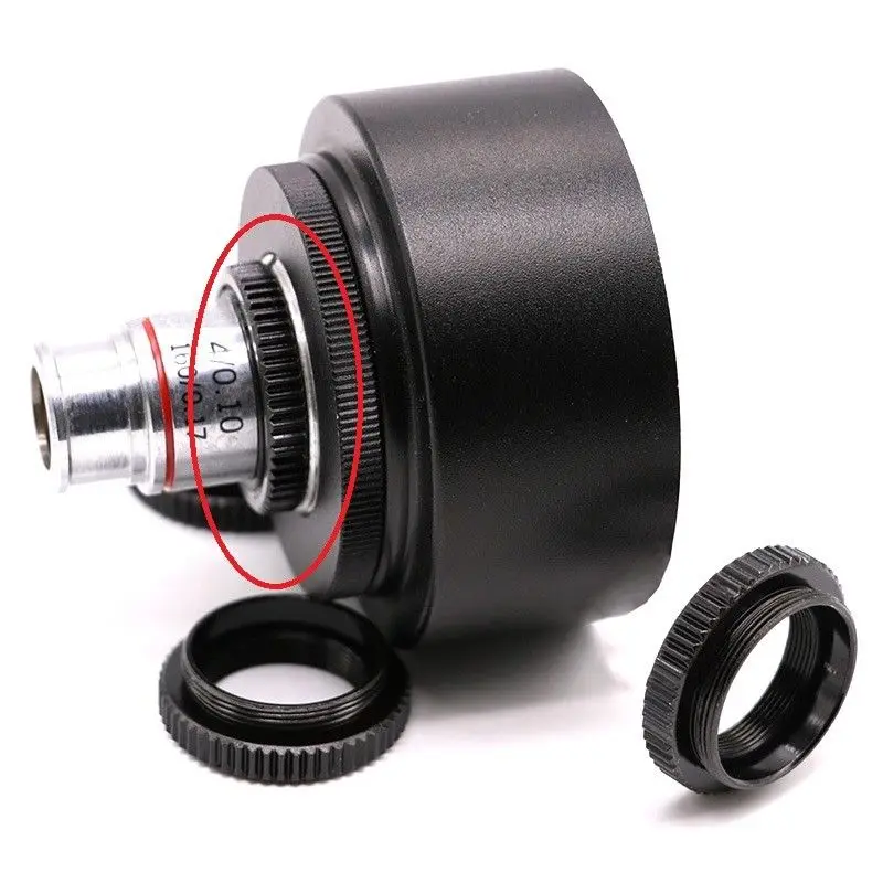 

CS-C C-RMS Adapter Ring Objective Lens Adapter RMS to C CS Thread C-Mount for Industrial USB CCD Camera