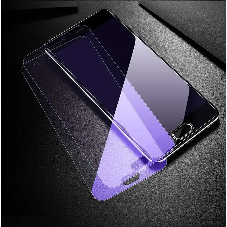 

Full Cover Purple Light Tempered Glass For Huawei Honor 9 9i Screen Protector For huawei Honor note8 9lite Film