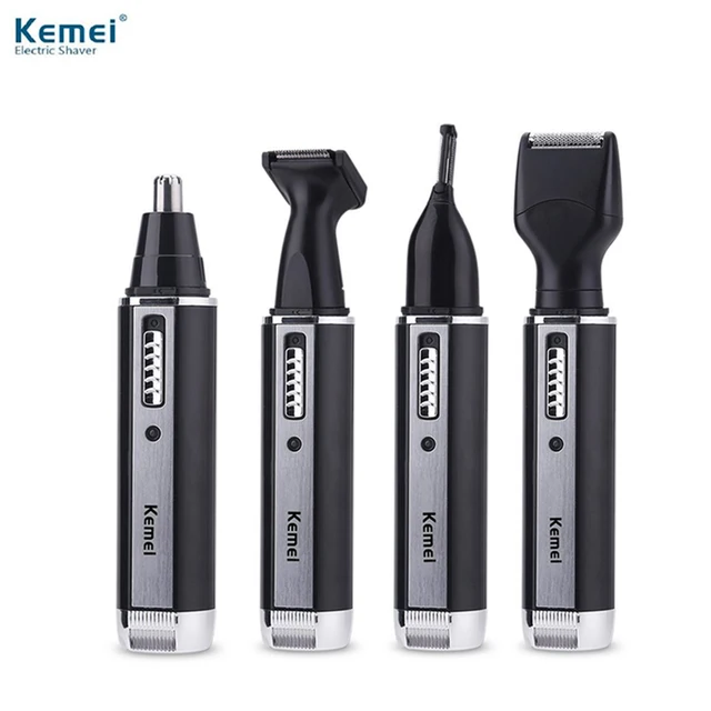$US $8.50  4 in 1 Professional Electric Rechargeable Nose and Ear Hair Trimmer Shaver Temple Cut Personal Care