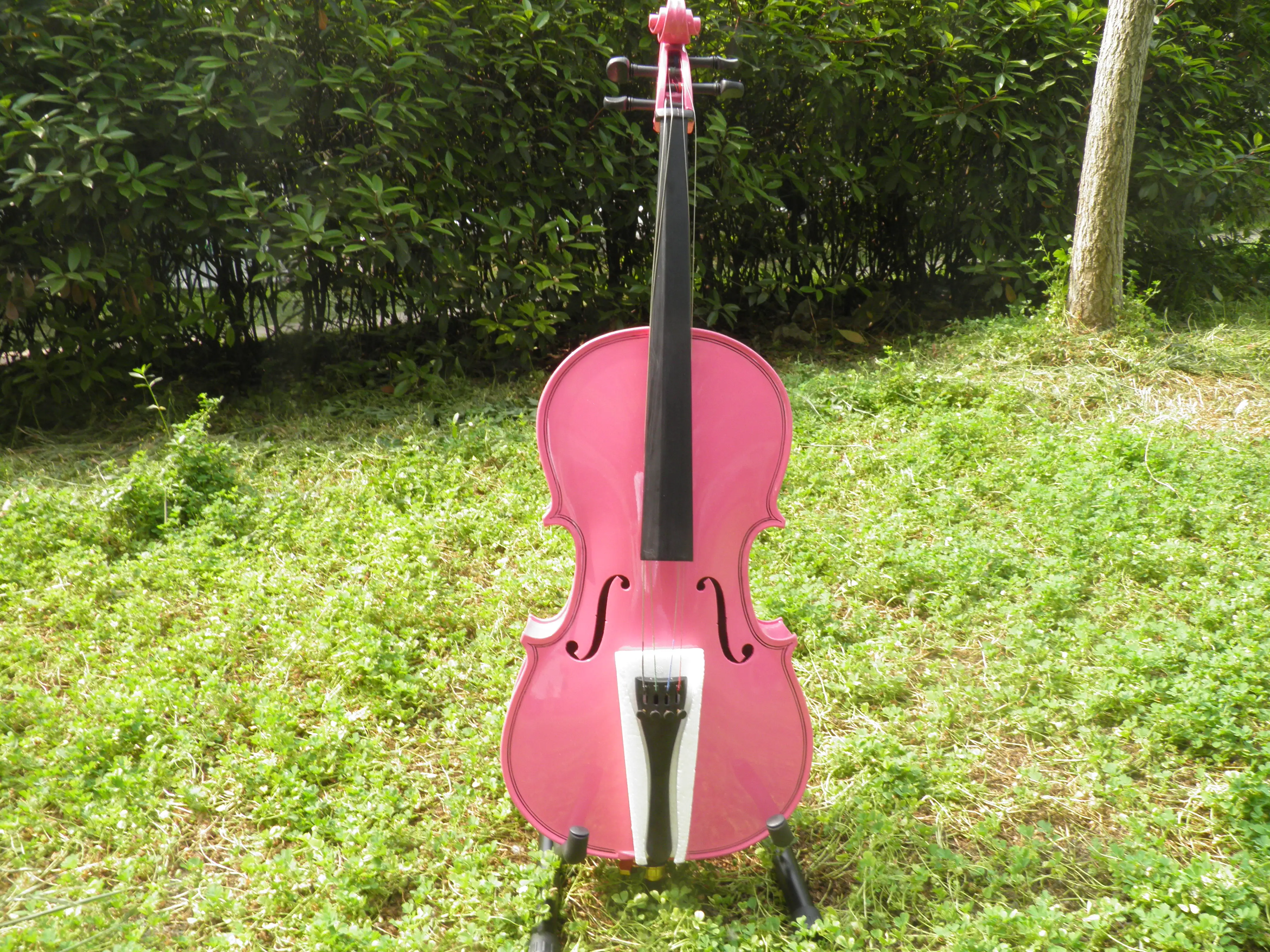 Cello деревянный розовый 1/10 1/8 1/4 2/4 3/4|Виолончель| |
