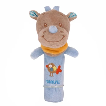 

Baby Animal Rattle Toy Infant Cartoon Toys Plush Soft Hand Bell Toddler Plush Toys Educational Best Gift