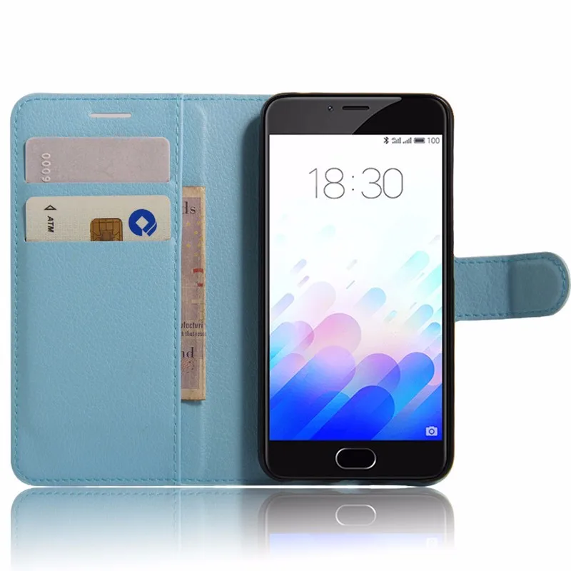 For For Meizu M3S Case Luxury Wallet PU Leather Back Case Cover For Meizu M3S Mini Case 5.0 inch Flip Protective Phone Bag Skin (9)