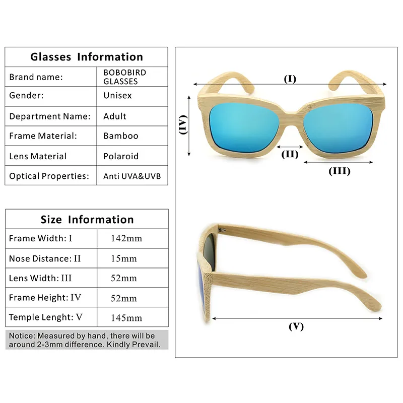 BOBO BIRD Ретро Люкс Природа Бамбуковые поляризационные солнцезащитные очки для мужчин и женщин с нежная древесина коробка Oculos Feminino C-BG015