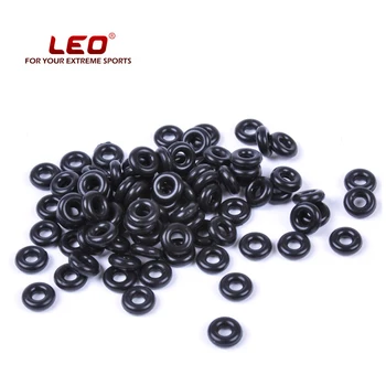 

500pcs/pack Leo Top Quality O-shaped Ring 27001 Rod Clip Tippet Connector RubberRubber Rings Fishing Accessories Pesca Swivel