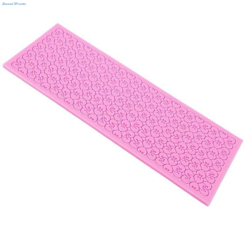 Lace-Silicone-Mold-Mould-Sugar-Craft-Fondant-Mat-Cake-Decorating-Baking-Tools