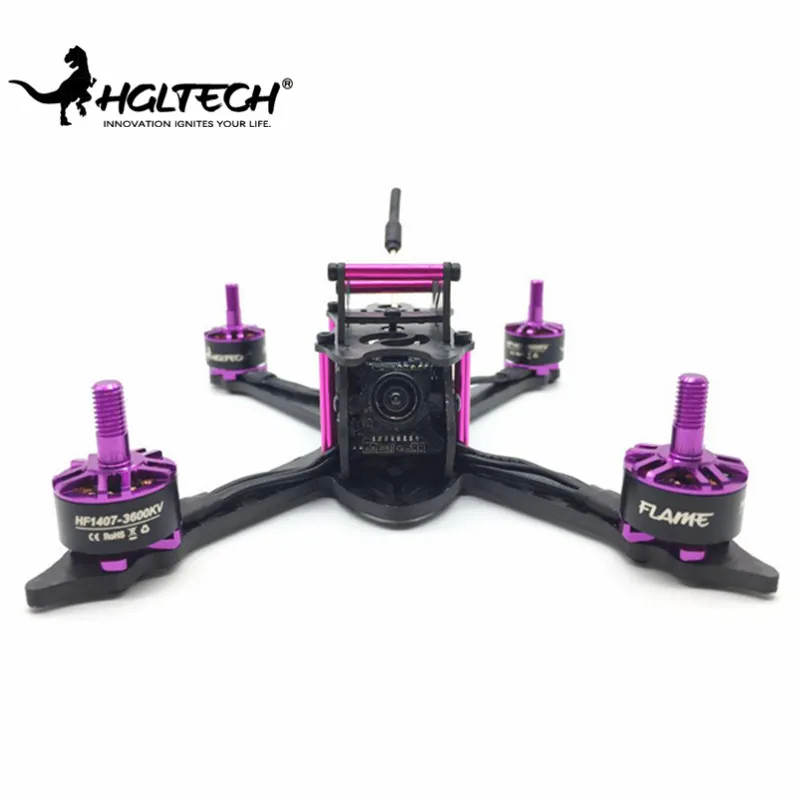 

New Arrival HGLRC XJB-145MM FPV Racing Drone PNP Omnibus F4 2-4S 28A Blheli_S ESC 25/100/250mW Switchable VTX