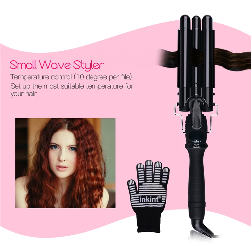 Electric Magic Triple Hair Crimper Deep Waver Wave Ceramic LCD Digital Curler Roller Curling Irons Wand Tong Salon Machine Tools Electric Magic Triple Hair Crimper Deep Waver Wave Ceramic LCD Digital Curler Roller Curling Irons Wand Tong Salon Machine Tools