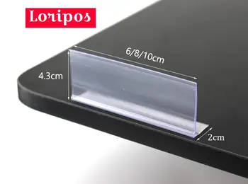 

Shelf Channel Strip Shelf Edge Sign Holder Clear Shelf Tag Label Holder Adhesive Strip Supermarket Shelf Talkers Clips Plastic