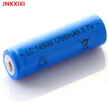 10 шт./лот 14500 перезаряжаемая батарея li ion 1200mAh литий-ионная батарея для фонарика светодиодный