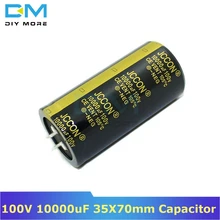 100V 10000 мкФ 35X70 мм 35X70 Алюминий электролитический конденсатор с алюминиевой крышкой, высокая частота низкое сопротивление со сквозным отверстием конденсатор с алюминиевой крышкой, 35*70 мм diymore