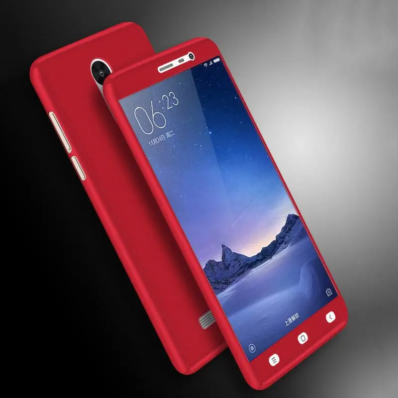 360 Full Protector Case Cover for Xiaomi Mix Max 2 5s Mi5s Plus Mi Note 2 5X A2 6X Lite Redmi Note 3 4 5 4X 4A 5A 6 6A Pro 3S S2