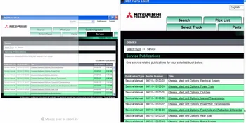 

ForkLift Trucks 2018 (MCFS) Workshop Manuals For Mitsubishi