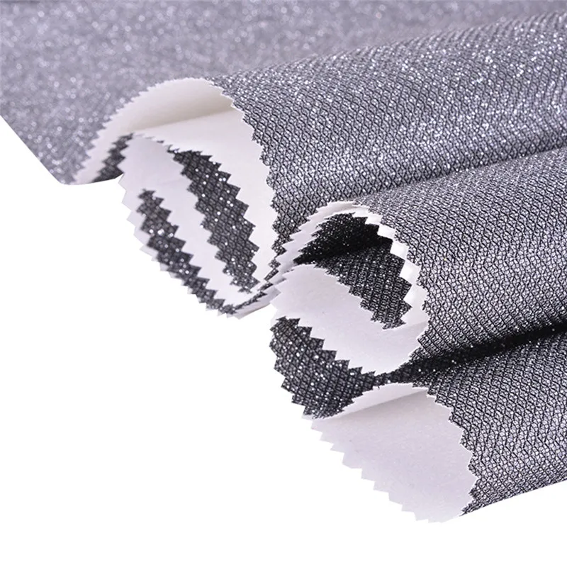 A4 Shiny Synthetic Leather Fabric High Quality PU Leather DIY Sewing Material for Handmade Crafts Wholesales - Color: 9