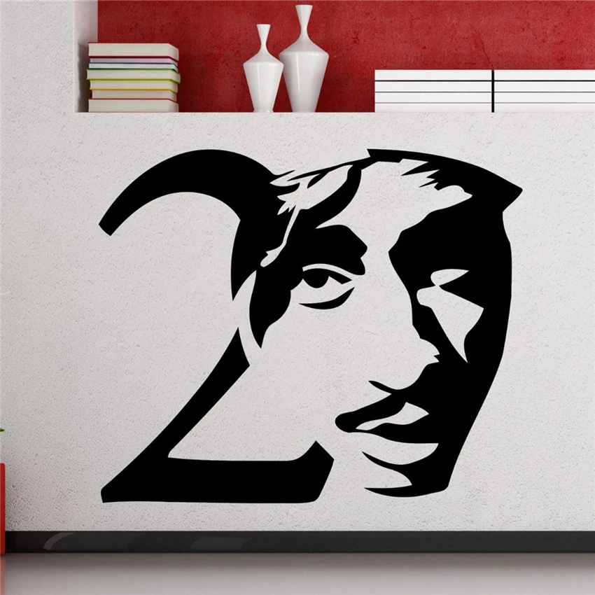 Wall Decal Vinyl Music Hip Hop Sticker Decor Home Mural Art Decor Home Decor Wall Decals Wall Decor living Wall Sticker D504