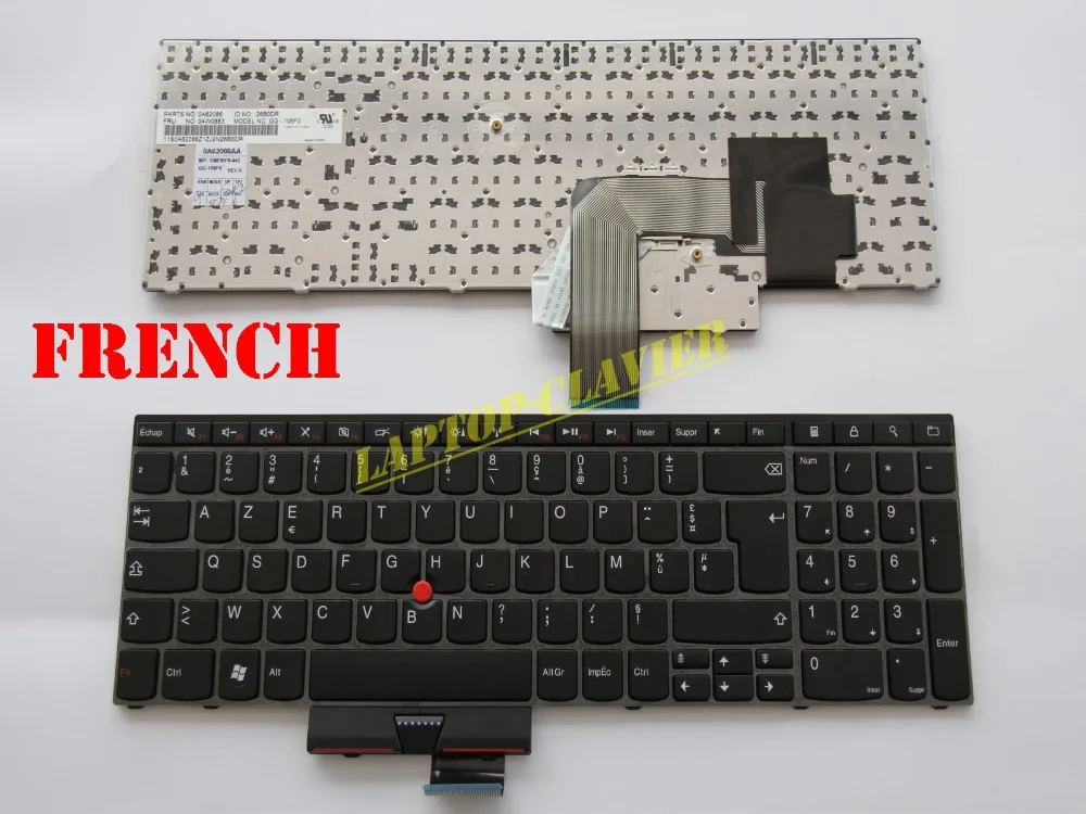 AZERTY for Lenovo IBM ThinkPad Edge E520 E525 0A62086