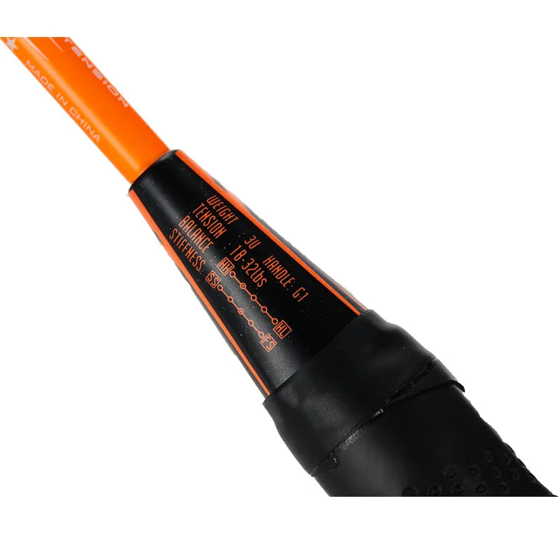 Marca Kawasaki Original de alta tensión G3 raqueta de bádminton 18 ~ 32 libras tipo ofensivo 3U Racquette Carbon deportes raquetas