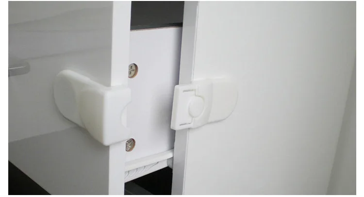 Безопасность 20 шт. шкаф ящик комод Холодильник туалет Дверь Шкаф пластик детская Блокировка для безопасности LockCare Детская безопасность cTRQ0140