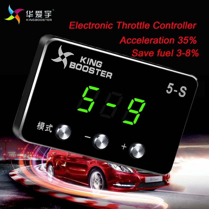 KINGBOOSTER Electronic Throttle Controller Throttle Accelerator Pedal